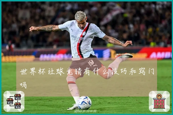 世界杯让球竞猜有什么技巧和窍门吗