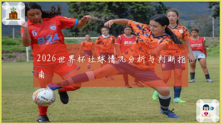 2026世界杯让球情况分析与判断指南
